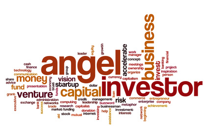 Angel investor word cloud